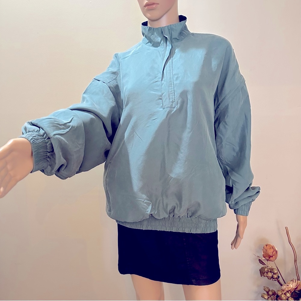 100% silk Bobby Chan sweatshirt